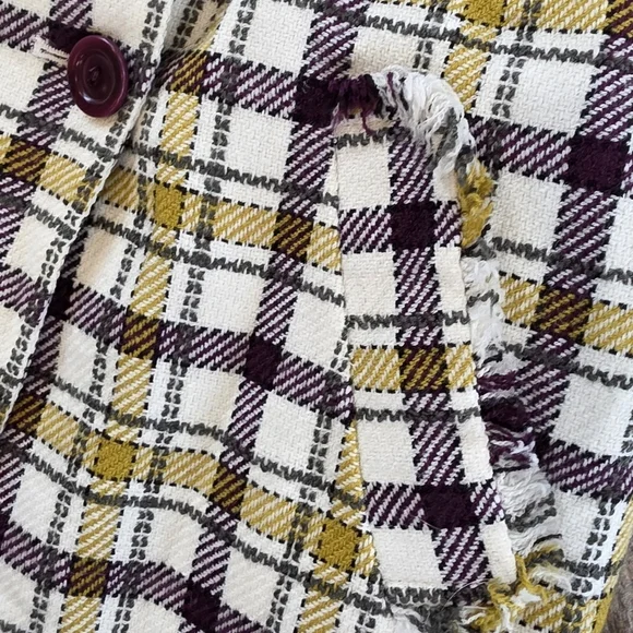 Pendleton Vintage Plaid Double-Breasted Skirt Suit Wool Plus Size 14 18 - Picture 5 of 8